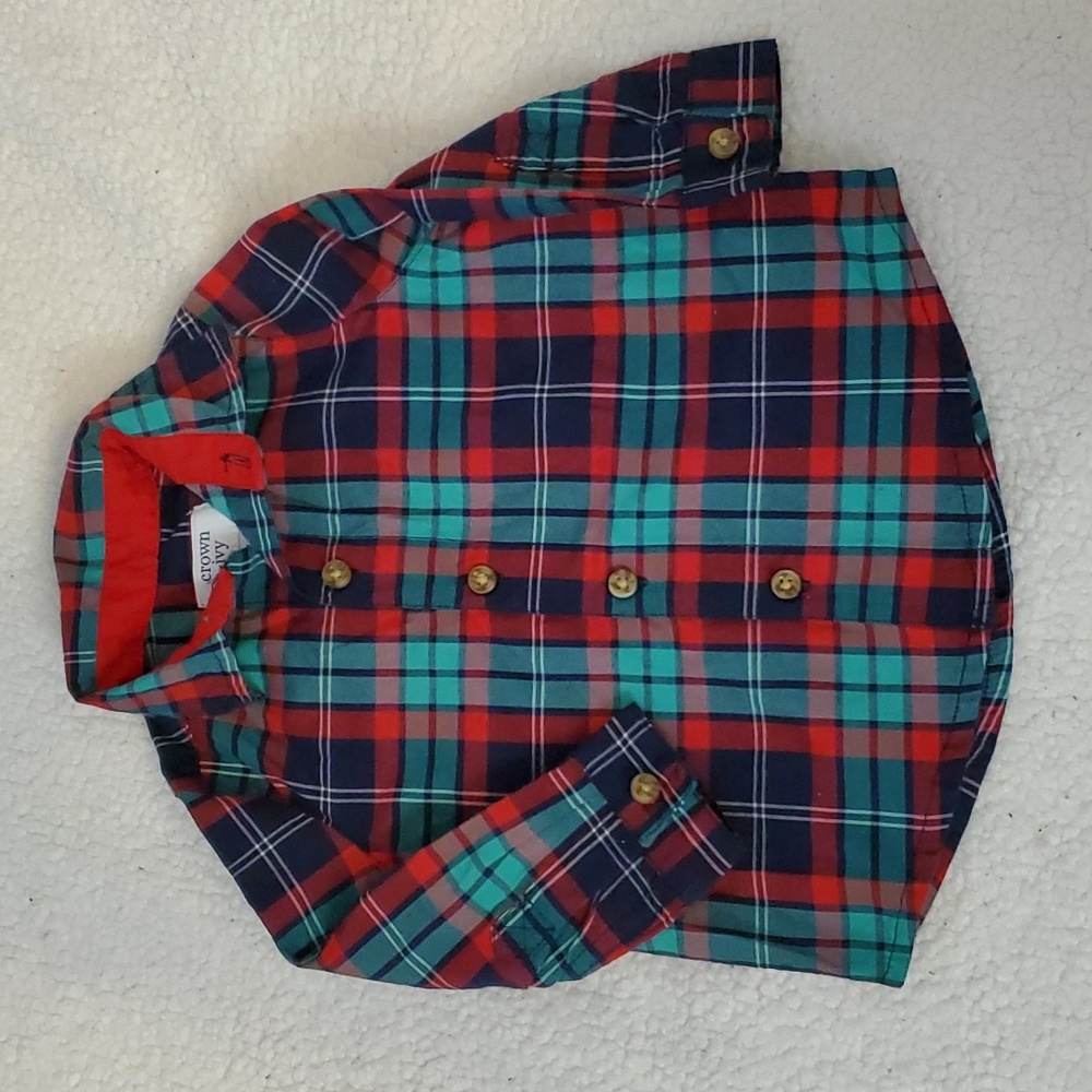 Crown & Ivy Baby Button Down